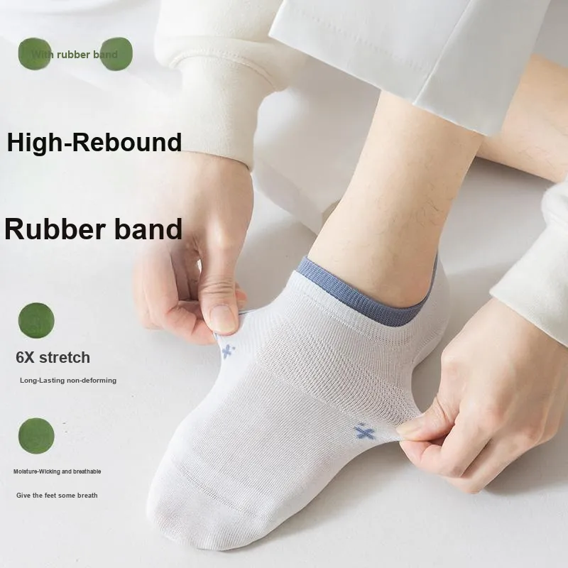 7 SEVFUN No Show Socks Men's 3 Pack-23