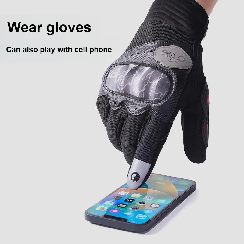 YUZHAOLIN Slip Resistant Gloves Men's-4