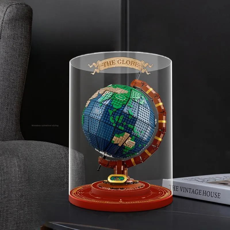 LIGHT YOUR BRICKS Lai Bai Hundred Compatibility LEGO 21332 Globe Display Case Model Accessories-1