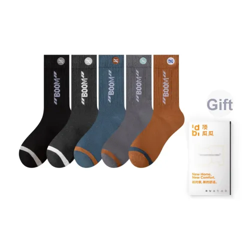 Top Melon Носки Crew Унисекс Сумка для покупок 5 пар