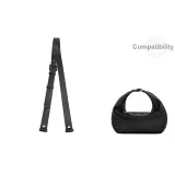 [Crossbody Effect]Black-Strap Extender 78-108cm