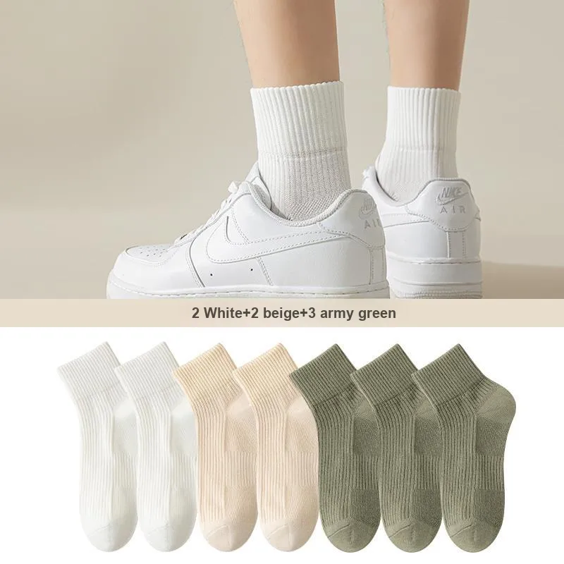 7 SEVFUN Mid Calf Socks Unisex Combo Set-21