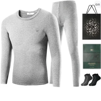 SEPTWOLVES Thermal Set Men's Gift Box Set+Shopping Bag