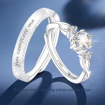 EAST BEAUTY S925 Sterling Silver Rings Unisex