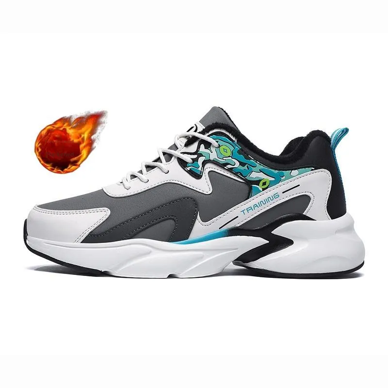 PALATIAL Cushioned Slip Resistant Abrasion Resistant Low Top Chunky Sneakers Men's-48