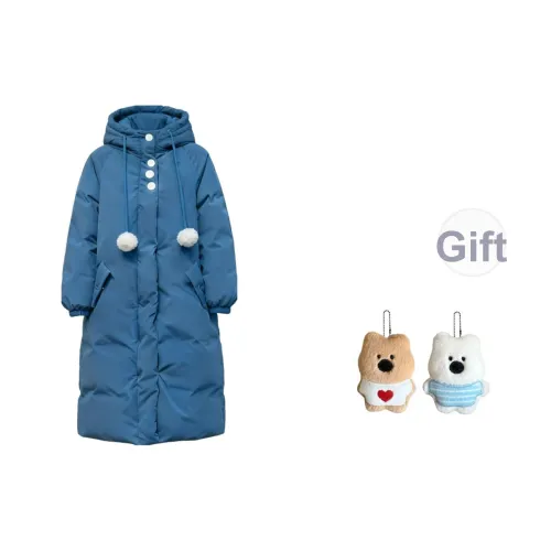 GHPC Синий Женские пуховики