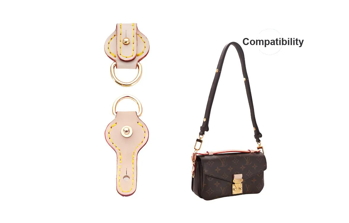 Lan Bao Fan Bag Accessories Vegetable Tanned Color Changing Messenger Bag With Abrasion Resistant Buckle 1 Pair