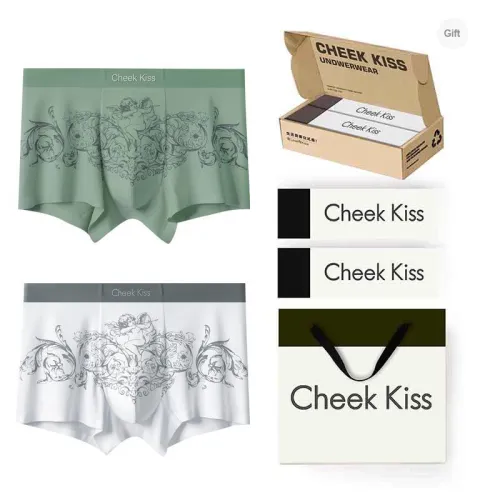 Cheekkiss Underpants Men's Gift Box Of 2 Strips