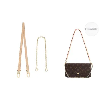 Luxury Care Artisan Workshop Cow Leather Bag Shoulder Strap Women's Beige