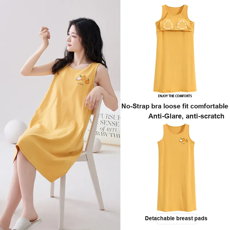 MADALLO Nightgown Women's Sunflower-1