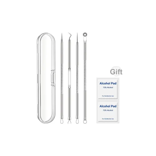 Goodgudi Сверхтонкий штифт для удаления прыщей с нижней заколкой набор щипцов
