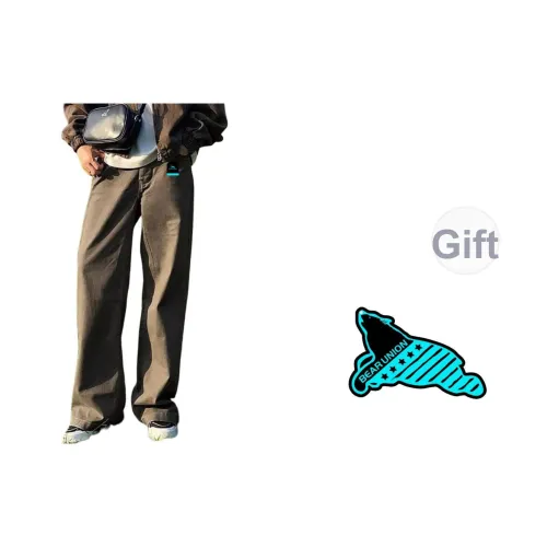 BEAR UNION Хаки Унисекс Джинсы