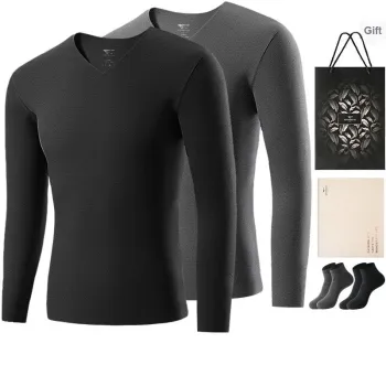 SEPTWOLVES Thermal Set Men's Gift Box Set+Shopping Bag