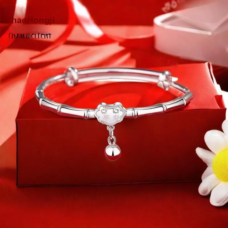 CHAOHONGJI S 999 Fine Silver Sterling Silver Bracelets Unisex-1