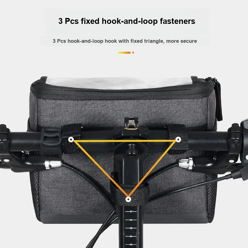 WEST BIKING Bicycle Handlebar Bag Cycling Sports Unisex Polyester-6