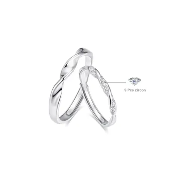KING TAI SANG Sterling Silver Rings Unisex