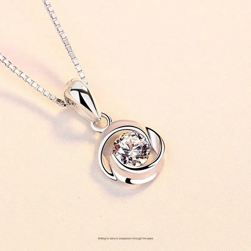 Rui Ge Mei S999 Fine Silver Necklaces Women's-4