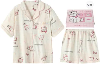 Gongdie x Disney Pajama Set Women's Apricot, Gift Box Set