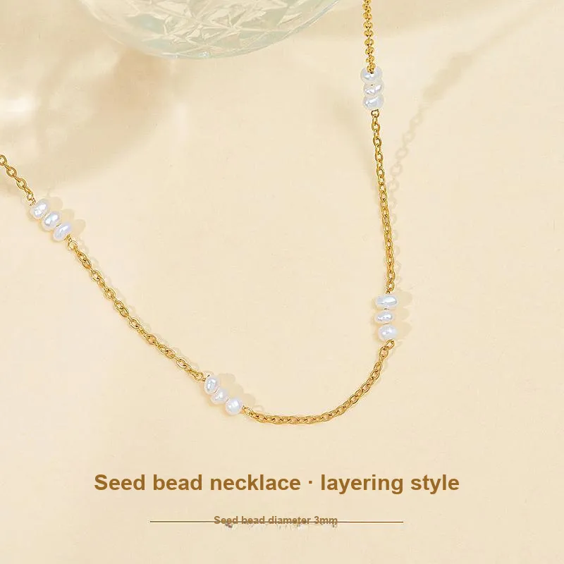 HELA DE HAI Pearl Necklaces Women's-7