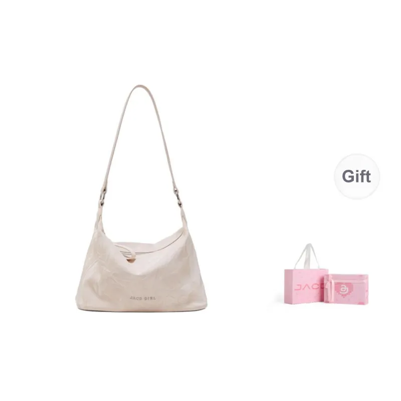 JACD PU Shoulder Bag Medium Size Women's Pink-0
