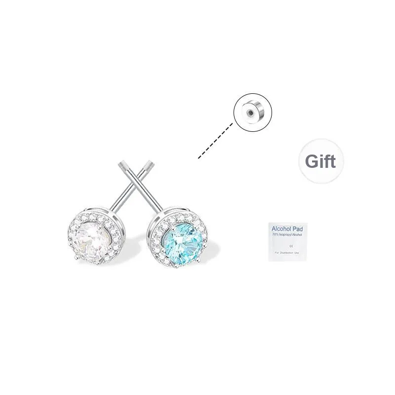 UX Ear Canal Screw Flat Niche Luxury Stud Earrings Unisex-6