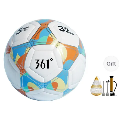 361° Size 45 Soccer PVC Unisex Orange Blue