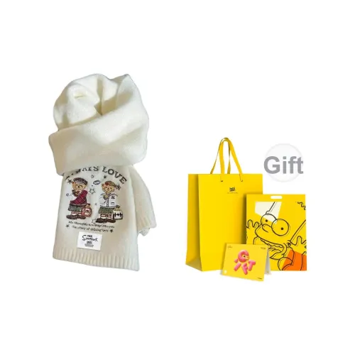 The Simpsons Искусственный кашемир Вязаные шарфы Унисекс