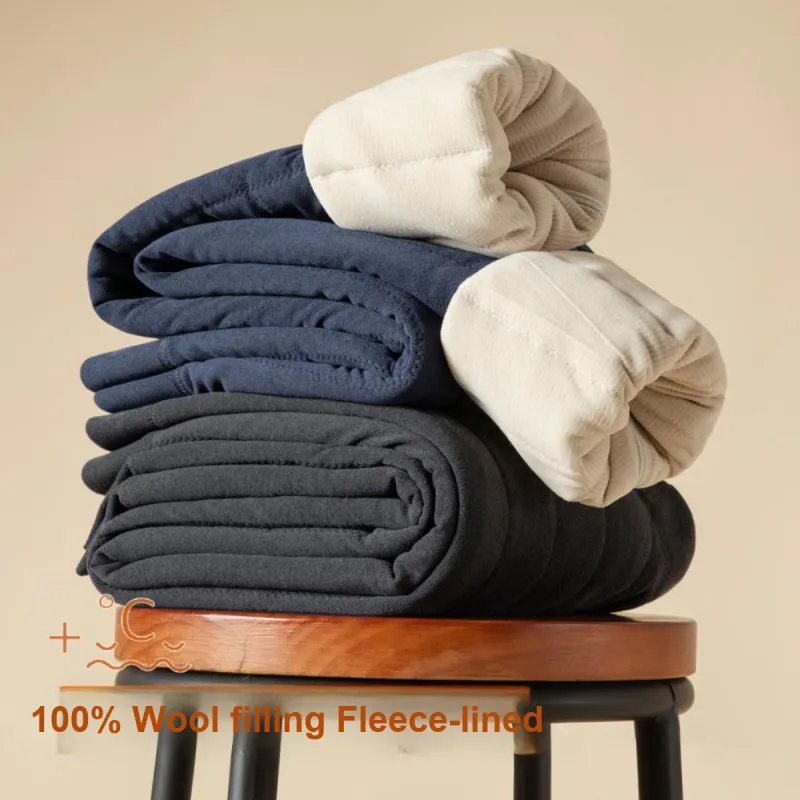 H YXIANG Men Thermal Pants-3