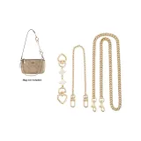 [White Four-Leaf Clover Three-Piece Set]Extender Chain 15cm+Decorative Chain 40cm+Long Chain 40cm