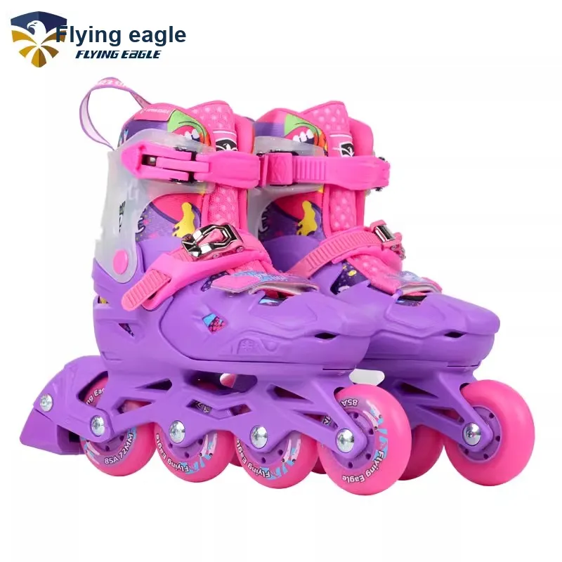 FLYING EAGLE Inline Skates Kids' Pink Purple-1
