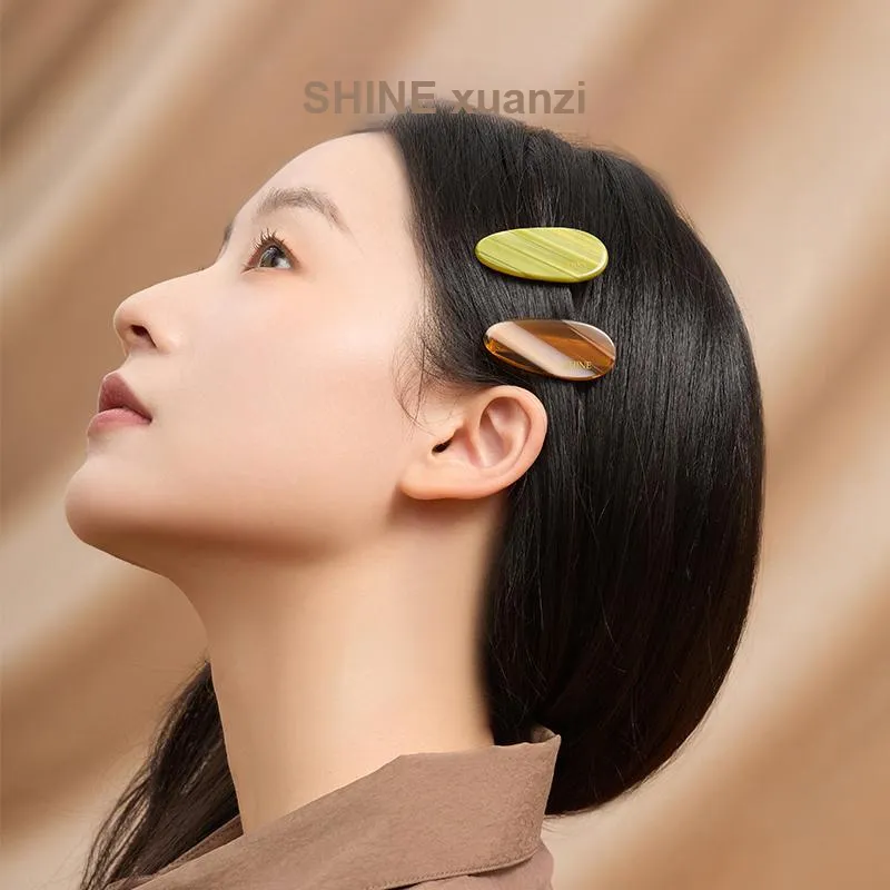SHINE Spice Path Collection Plate Hair Clips Women's-2