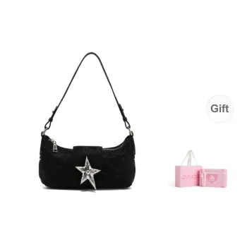 JACD PU Portable Crossbody Bag Shoulder Bag Regular Women's Black/Brown