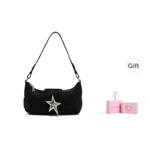 JACD PU Portable Crossbody Bag Shoulder Bag Regular Women's Black/Brown