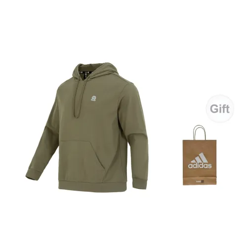 Adidas NEO Sweatshirts Unisex Olive Green Sweatshirt+Gift Bag