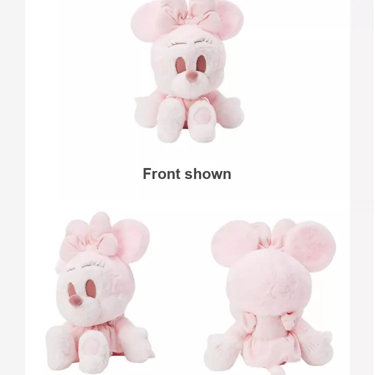 Disney Macaron, Medium Size, Large Mickey Mouse/Minnie Mouse Dolls Plush Doll 44cm/68cm Height-1