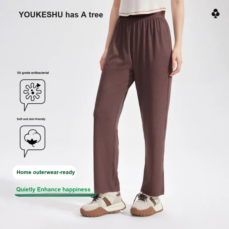 YOUKESHU Pajama Pants Women's Shopping Bag-3