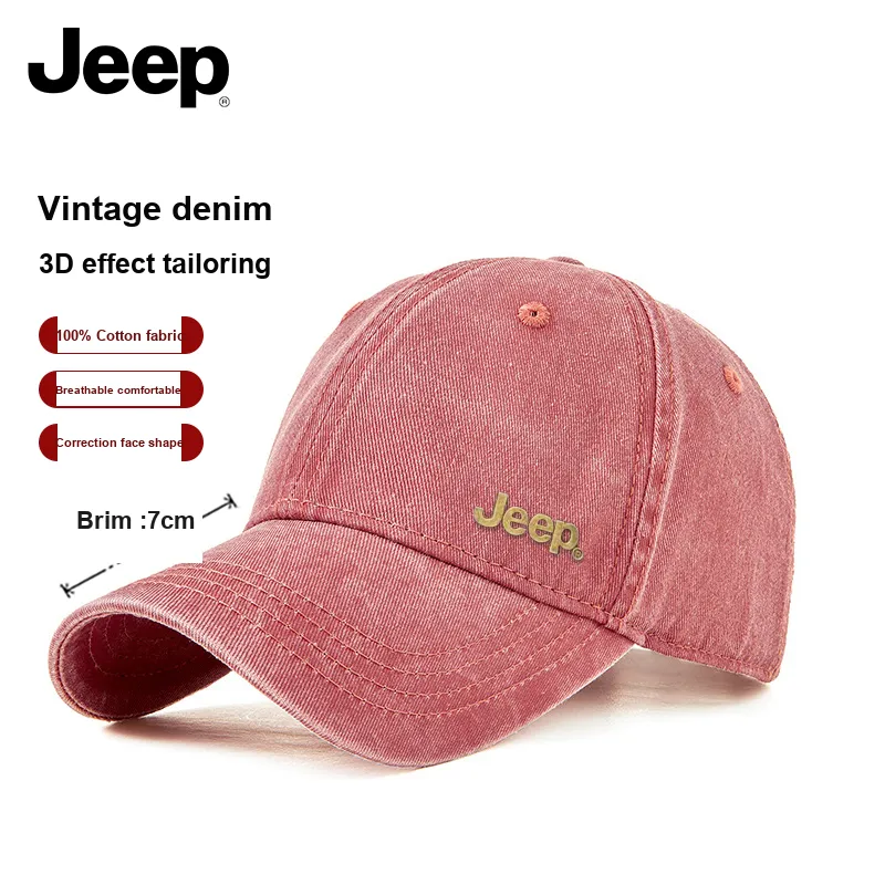 Jeep 100% Cotton Baseball Caps Unisex-9