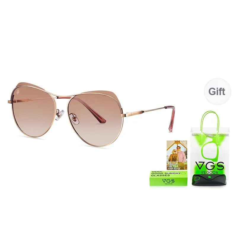 VEGOOS Butterfly Sunglasses Women's-4
