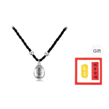 Chongqing Gold Store 999 Fine Silver Necklaces Unisex