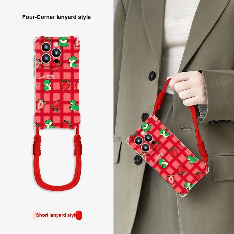 Sen Dog Silicone Material Cute Portable Phone Cases Compatible With IPhone 16 Pro Max/Pro/Plus/15/14/13-2