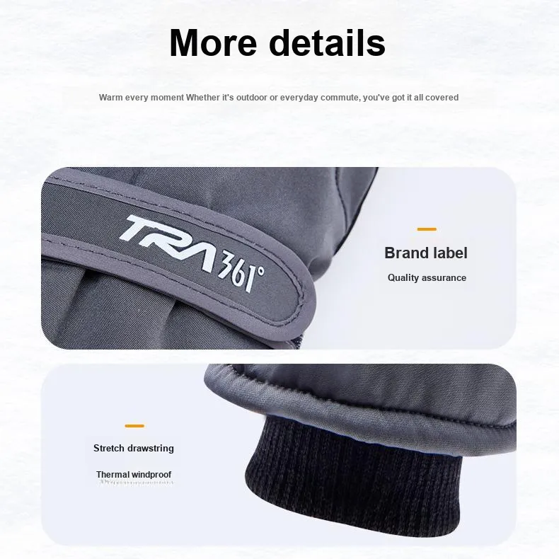 361° Ski Gloves Insulated For Cold Weather Gloves Unisex-1