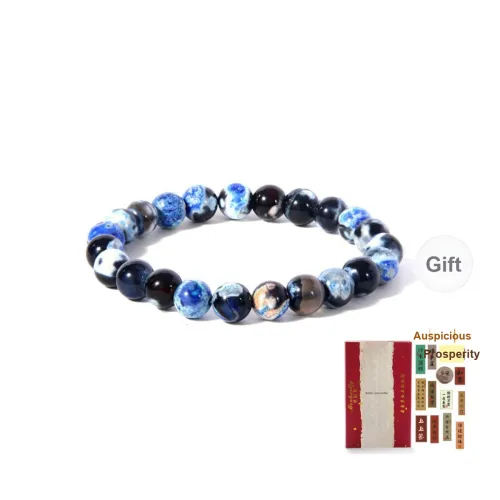 MEOBURLIY Colored Glaze Bracelets Unisex