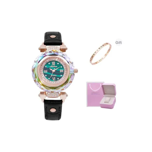 Melissa Кварцевый механизм Часы Женские Жемчужная раковина Циферблат