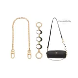 Black Moon Extender Chain (Round Buckle)+Decorative Chain 35cm