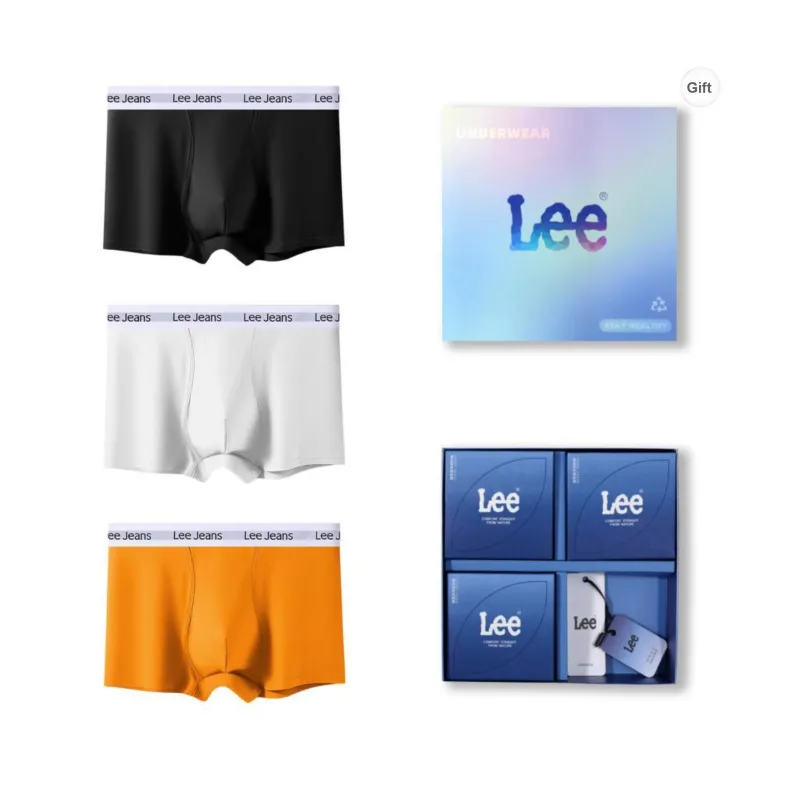 Lee Underpants Men's 3 Pack Gift Box Set-15