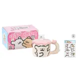 Little White Heart Cup with Lid