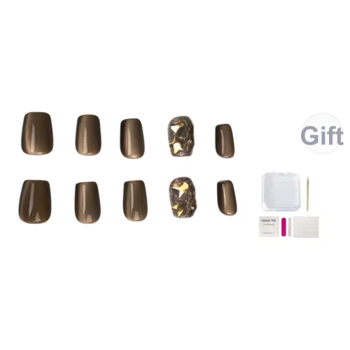 JIACHUN Стиль Майярд Роскошь Шампанское Ромб False Nail Короткий LADDER Blazing Вспышка Coquette 15 мм