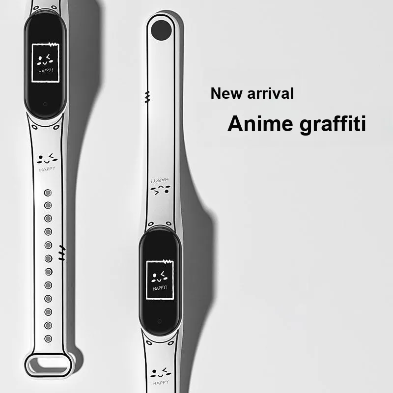 IBOANN Xiaomi Compatibility Watch Band Silicone Material-1