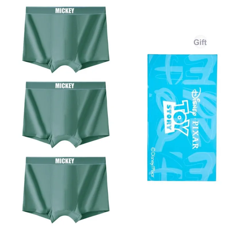 Disney Mickey Series Underpants Men's Gift Box Combination-11