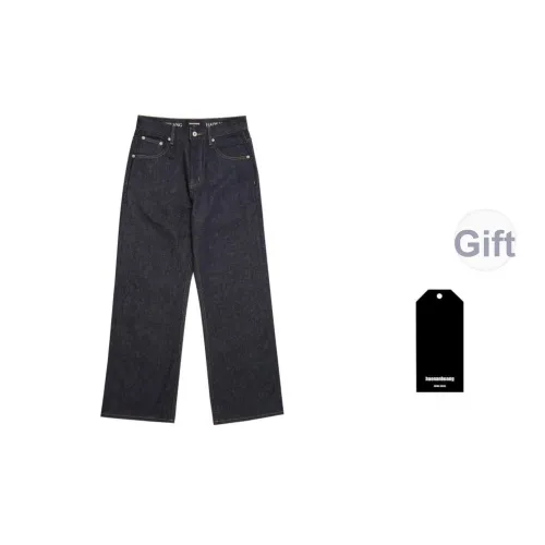 Haonanhuang Джинсы Унисекс Оригинальные Джинсы
